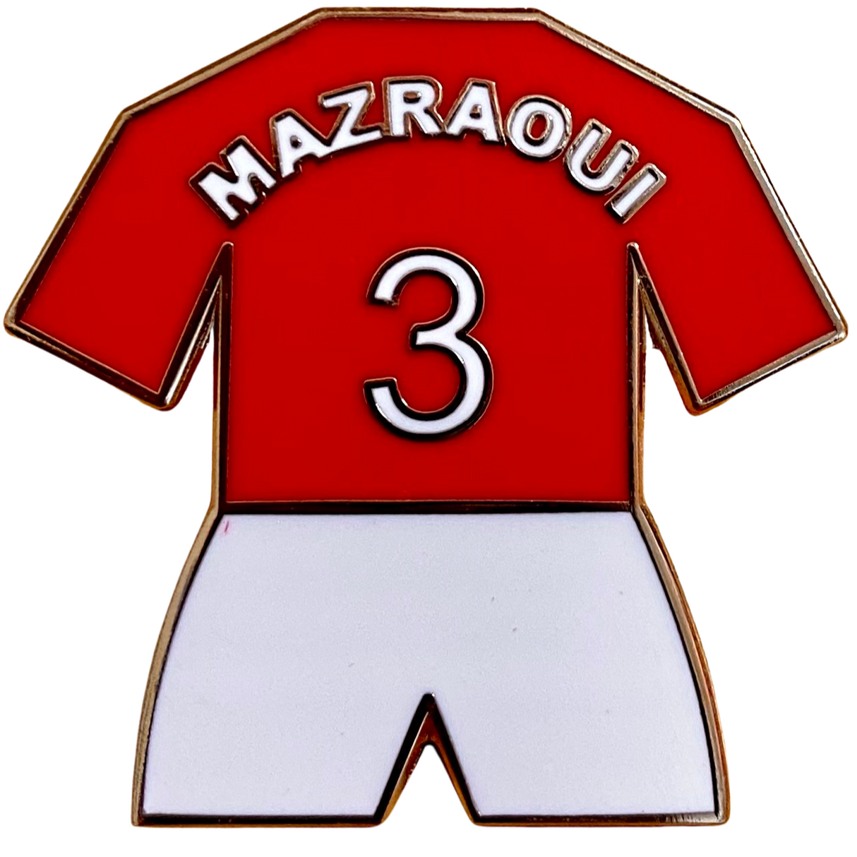 Noussair Mazraoui Player Kit Badge