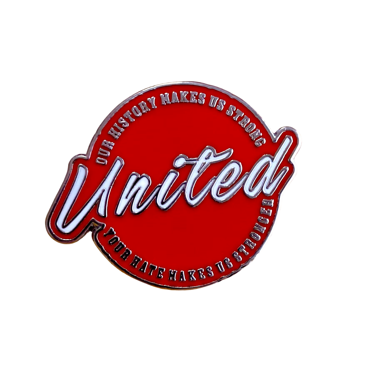 Our history makes us stronger Badge