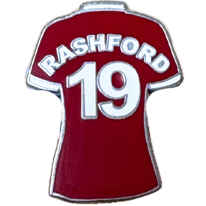 Red Retro Shirt Badge