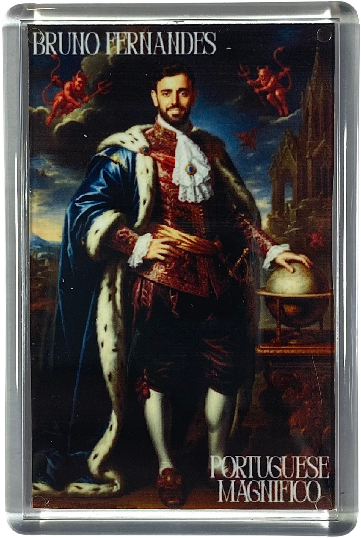 Bruno Fernandes "Portuguese Magnifico" Fridge Magnet