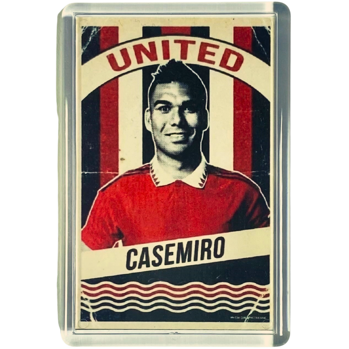 Casemiro Old School Programme Fridge Magnet