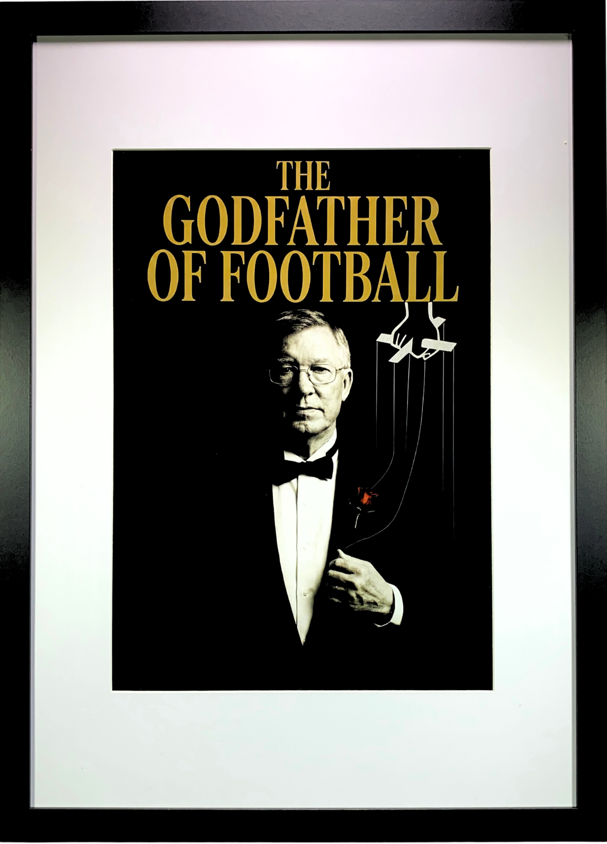 Sir Alex Ferguson "The Godfather of Football" Print (A3)