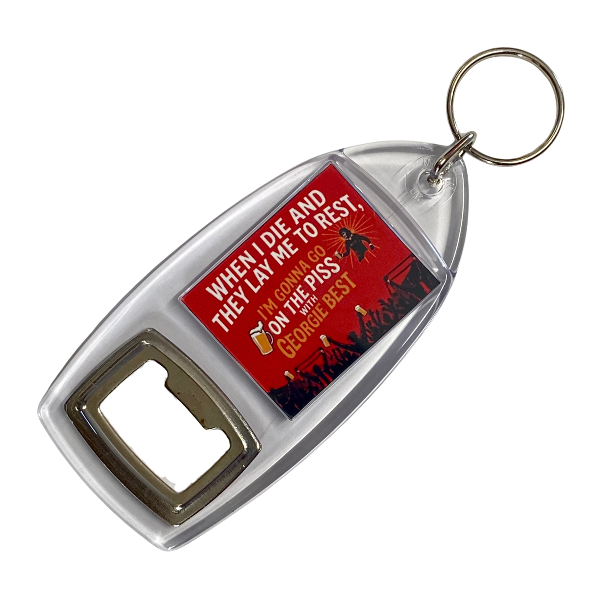 George Best "Spirit in the Sky" Bottle Opener