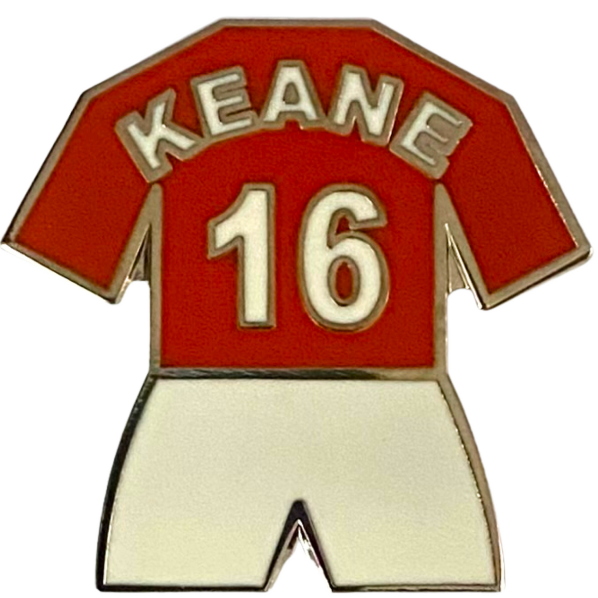 Roy Keane 16 Shirt Badge