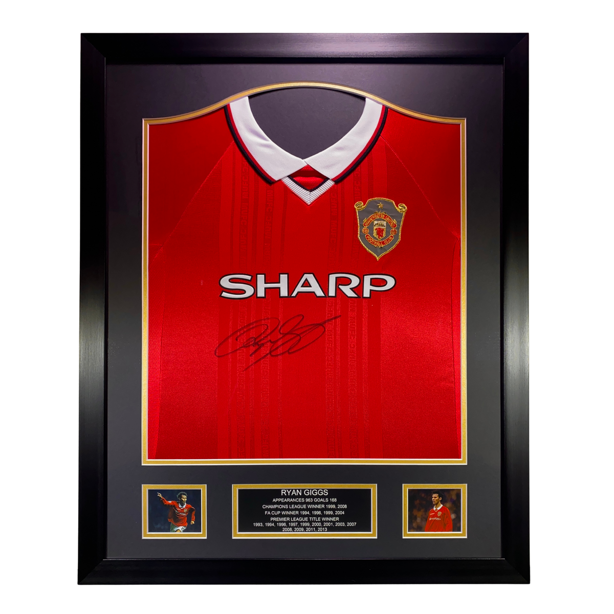 Ryan Giggs Signed 1999 Manchester United Champions League Shirt