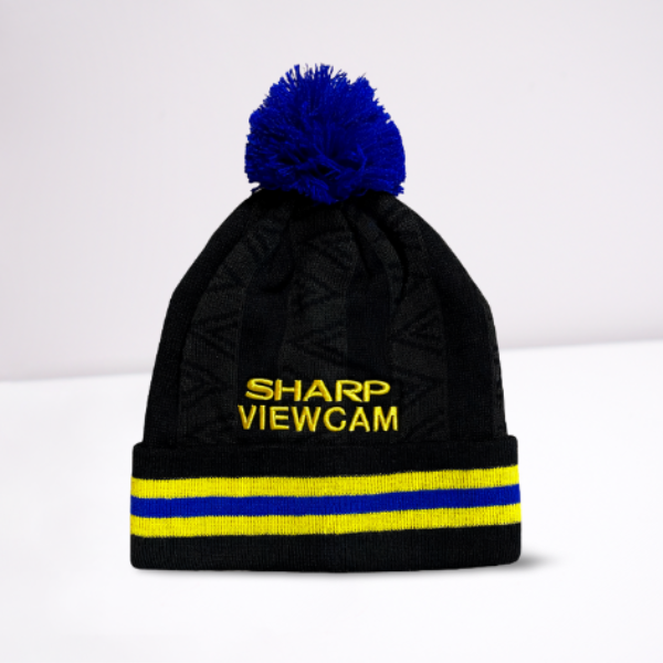 1994 SHARP Black Away Bobble Hat
