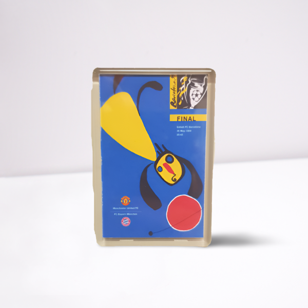 Barcelona 1999 Champions League Final Programme - Fridge Magnet