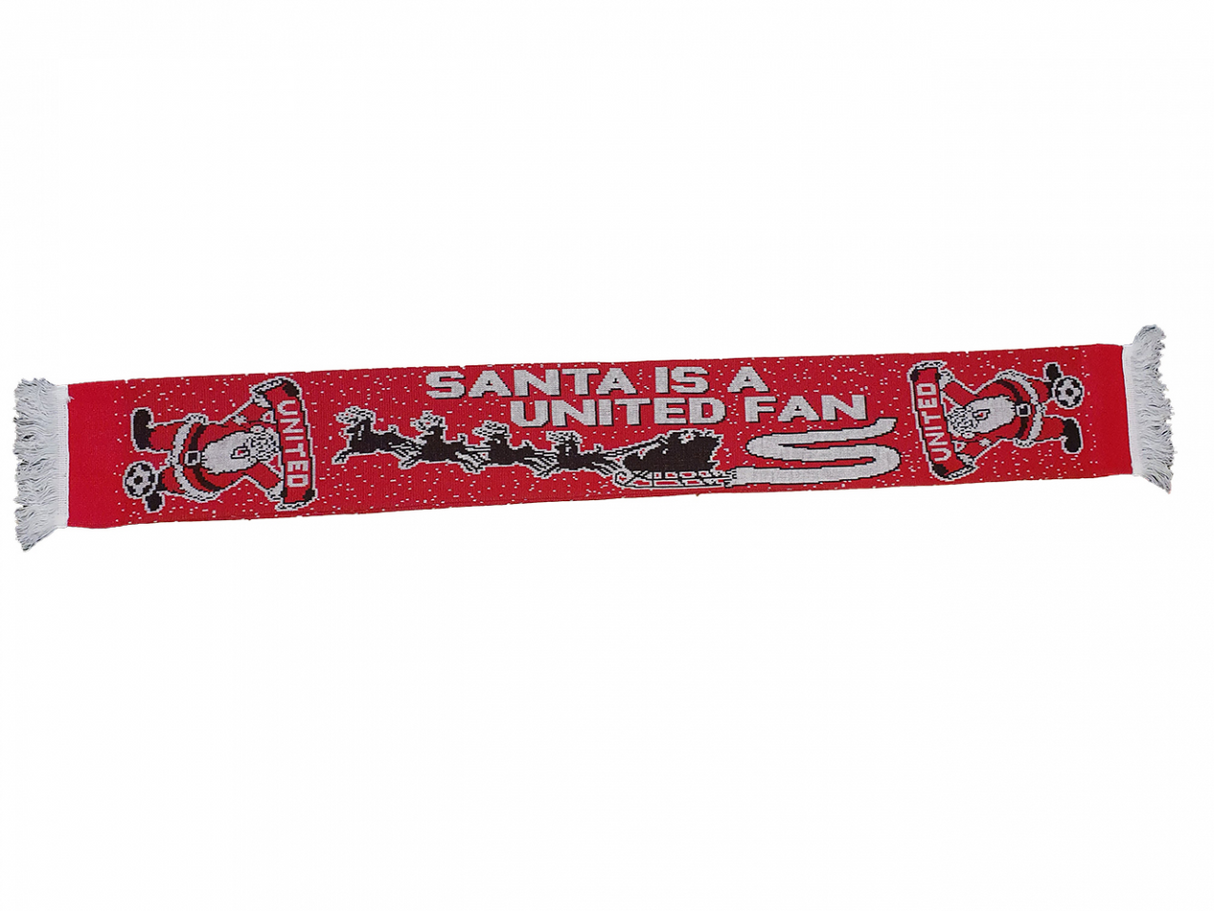 Santa is a United Fan Scarf