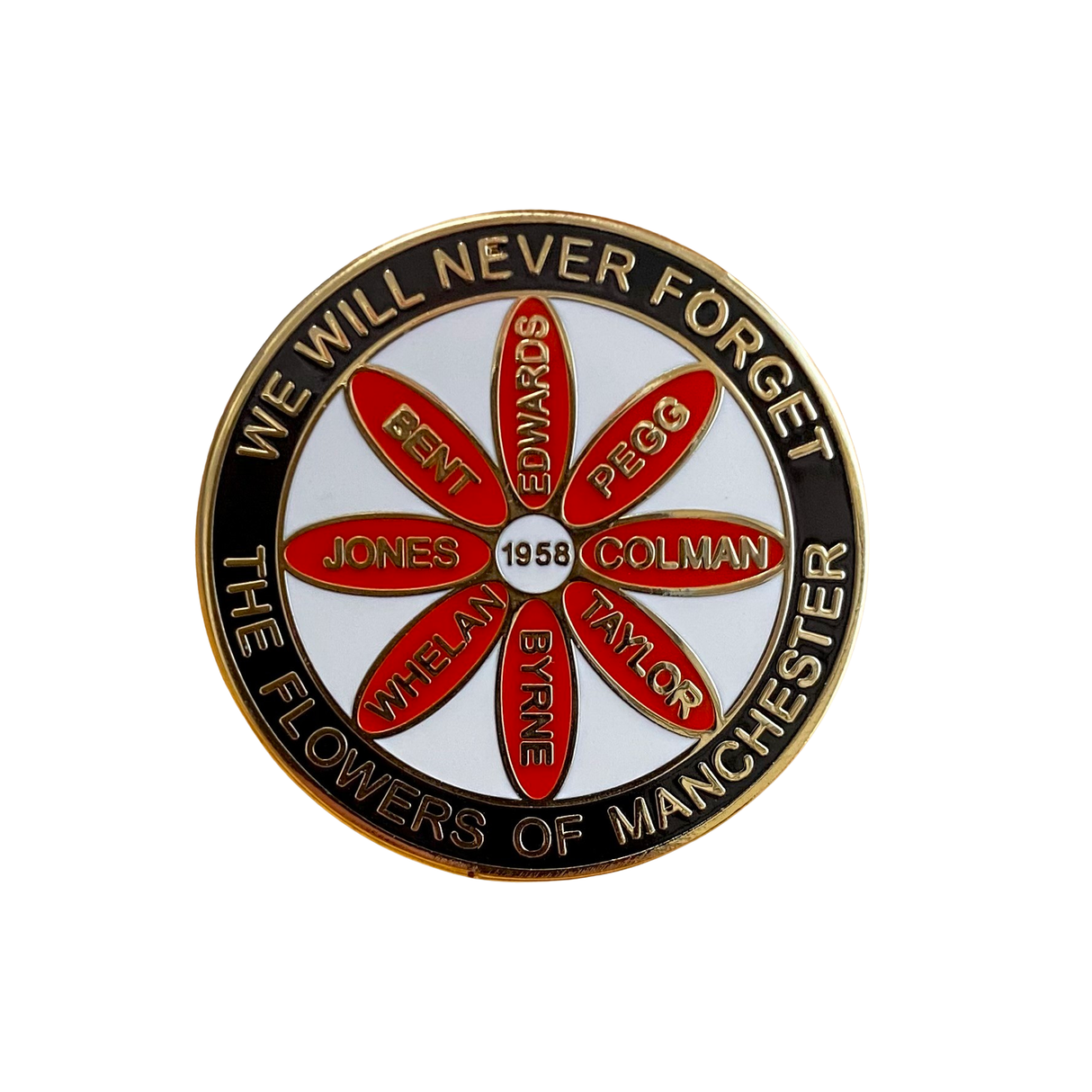 Flowers of Manchester Badge