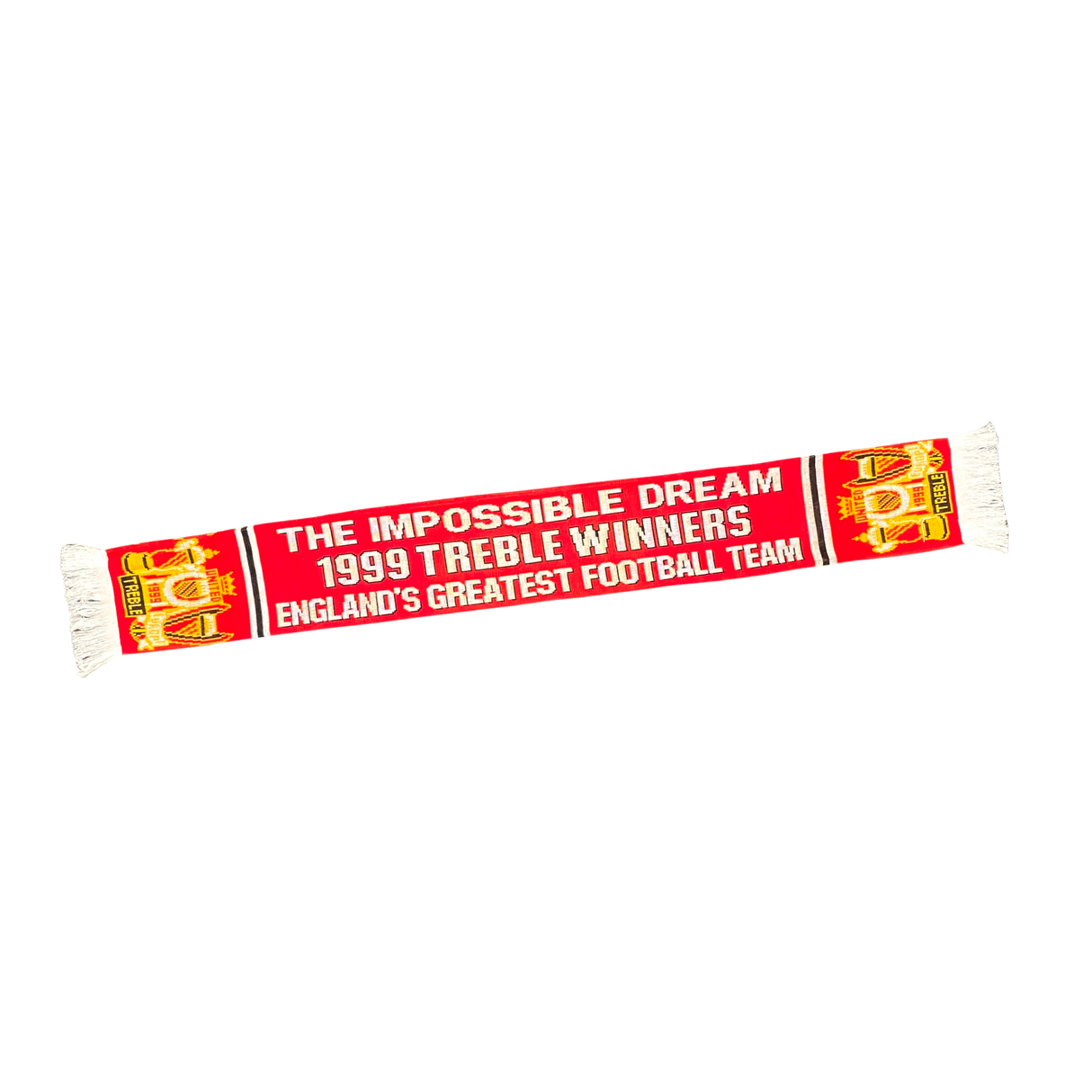1999 Treble Winners 20th Anniversary Jacquard Scarf