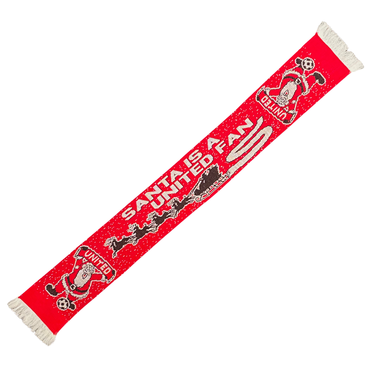 Santa is a United Fan Scarf