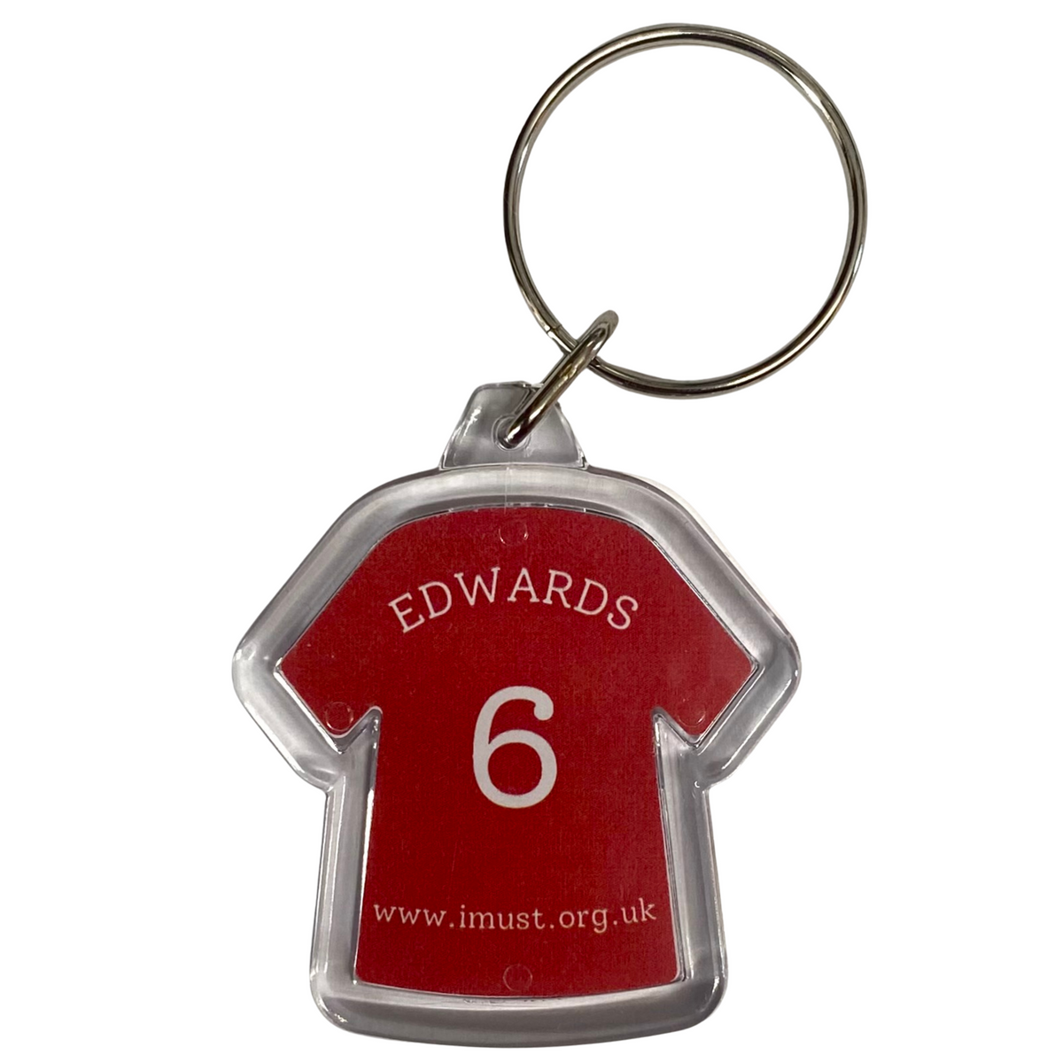 Duncan Edwards Shirt Keyring
