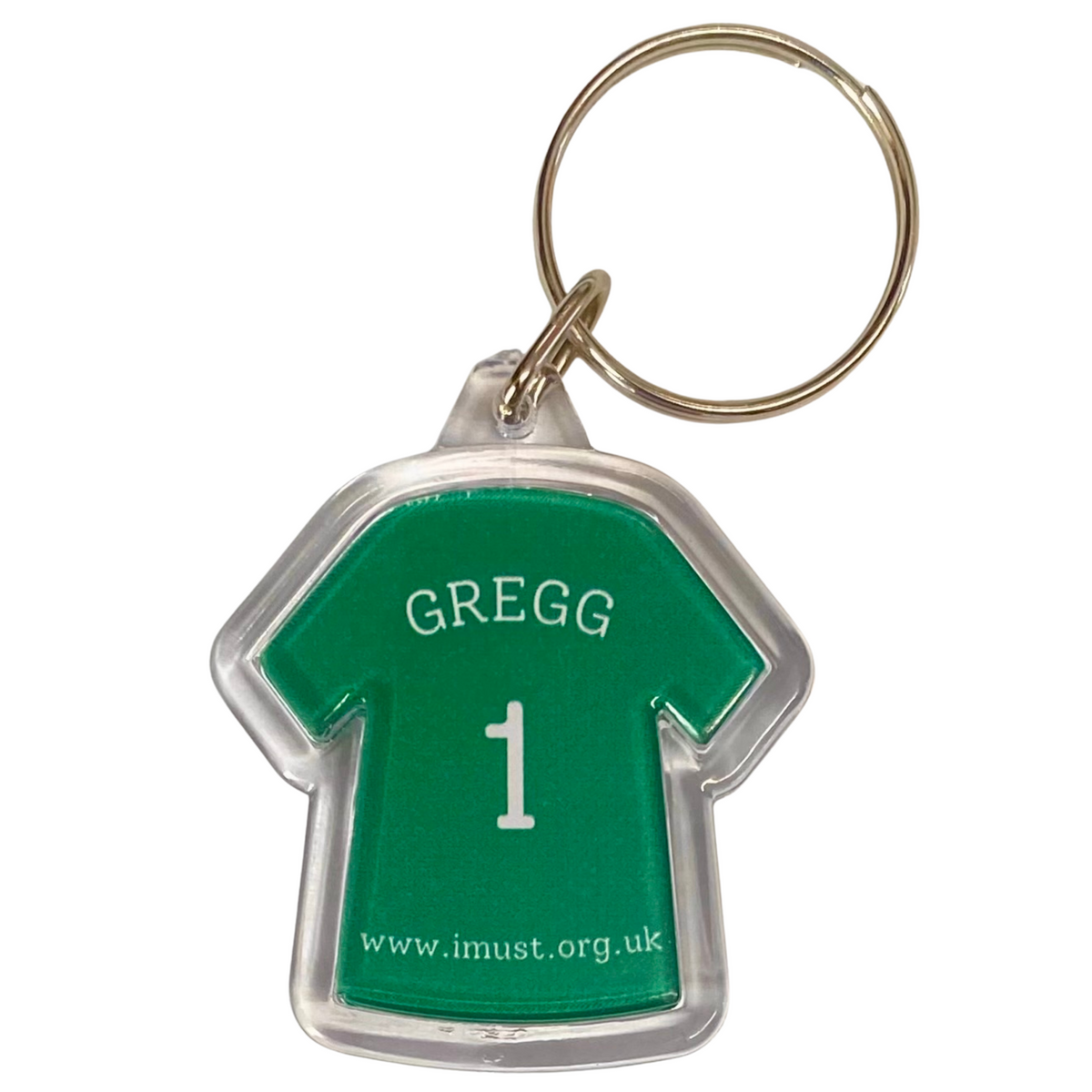 Harry Gregg Shirt Keyring