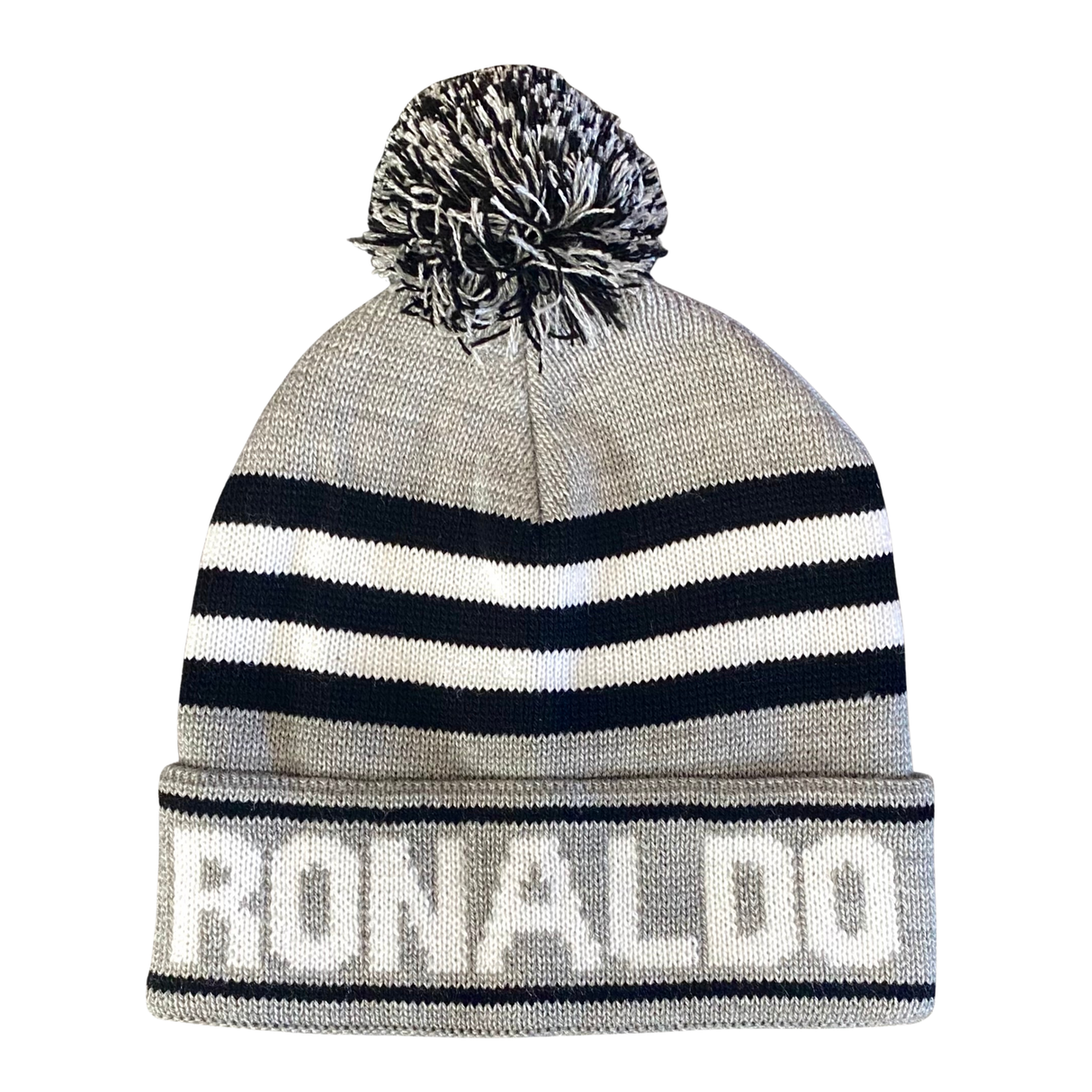 Ronaldo Bobble Hat (Grey)
