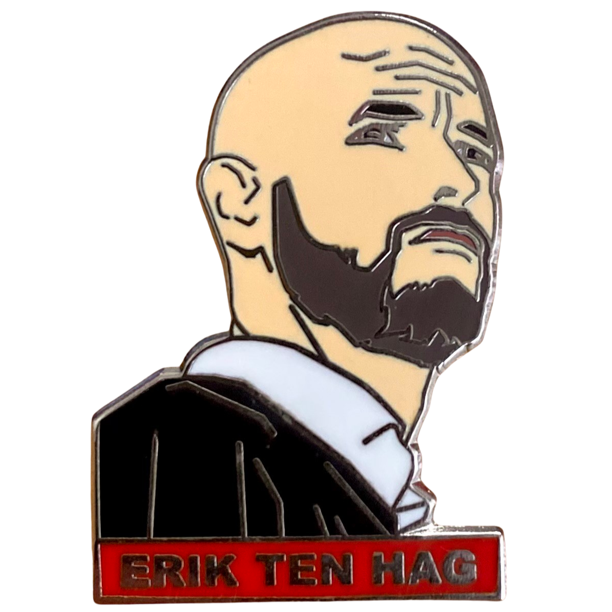 Erik Ten Hag Face Badge