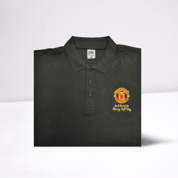 Official Polo shirts of the Association of Former Manchester United Players - Grey