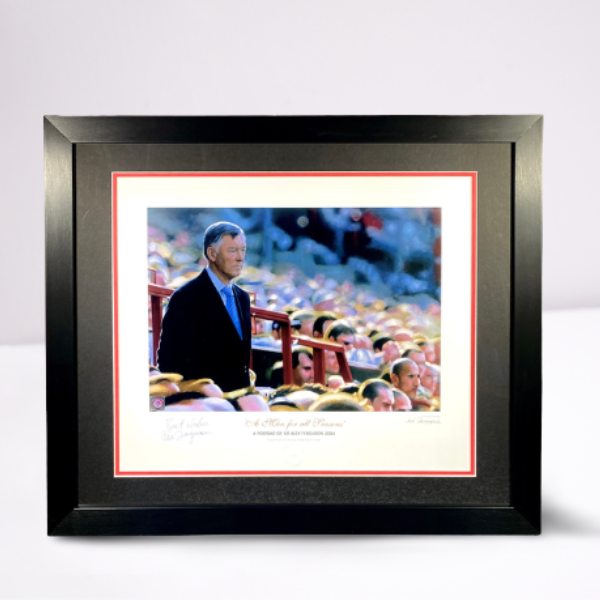 A Man for all Seasons ' Print Signed by Sir Alex Ferguson
