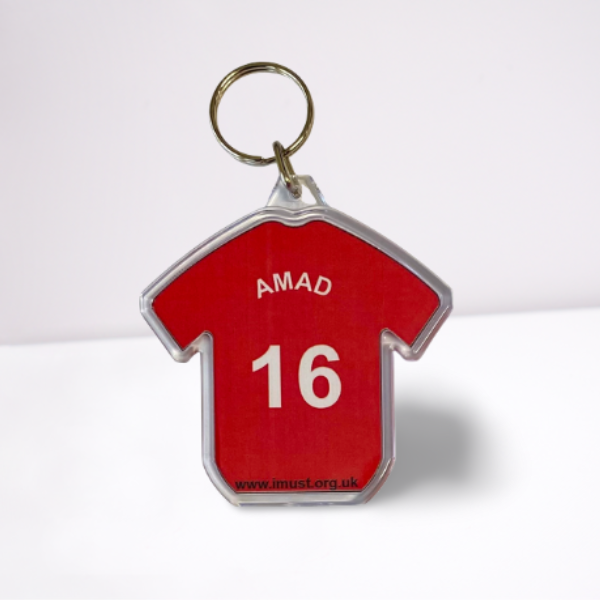 Amad Diallo Player Keyring
