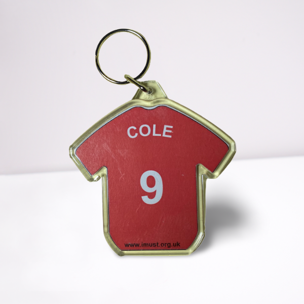 Andy Cole Player Keyring