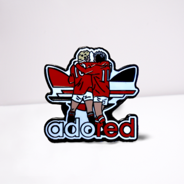 Denis Law & George Best Adored Badge