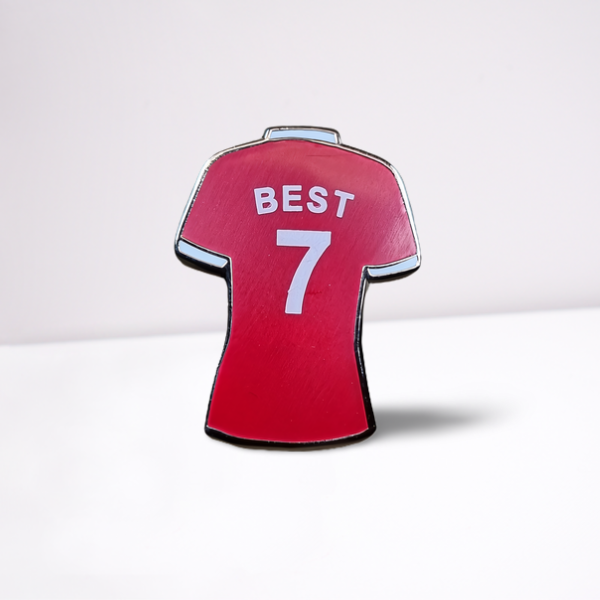 George Best No.7 Kit Badge