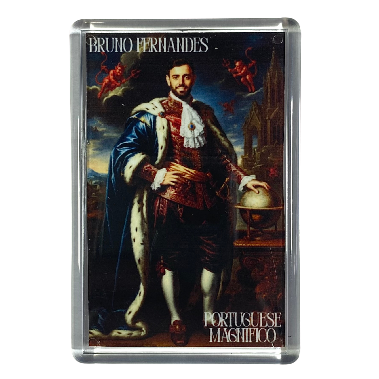 Bruno Fernandes "Portuguese Magnifico" Fridge Magnet