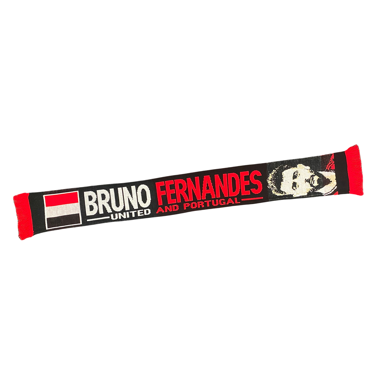 True Red Legends - Bruno Fernandes Scarf