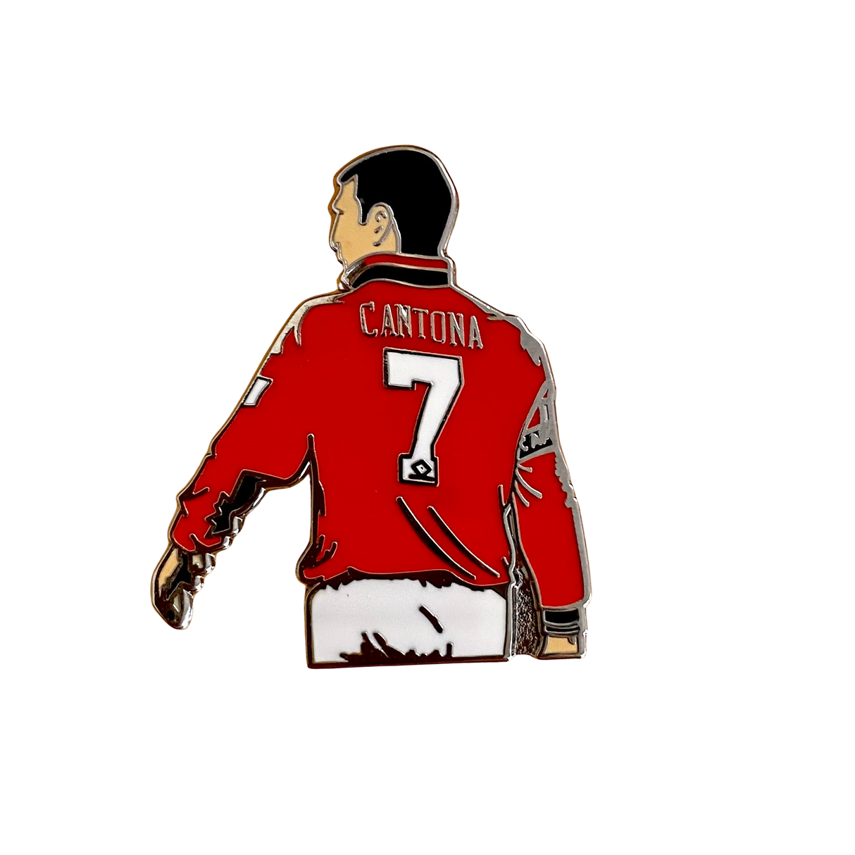 Eric Cantona Classic Pose Badge