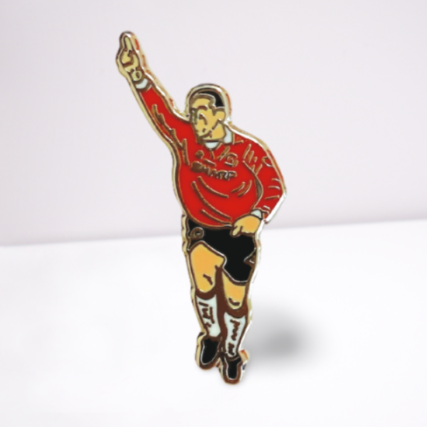 Eric Cantona Winning Goal at Maine Road Badge