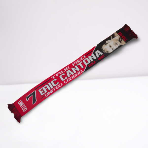 True Red Legends - Eric Cantona Scarf