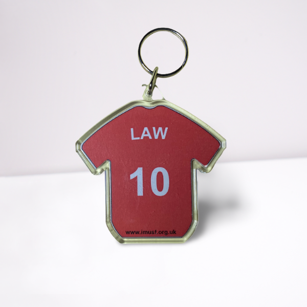Denis Law Keyring