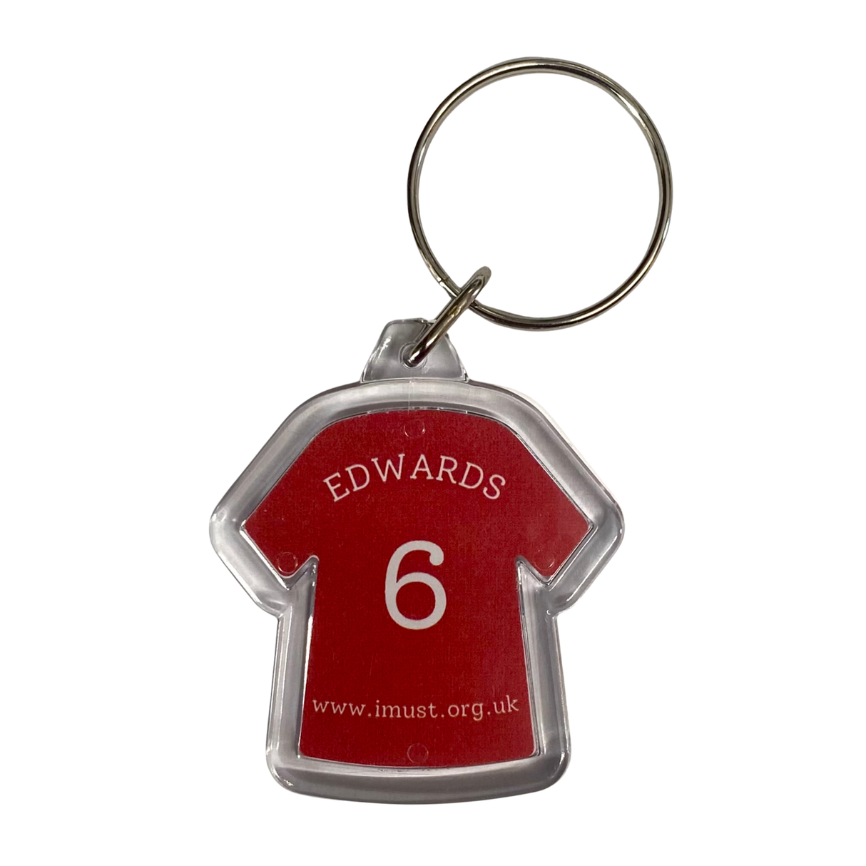 Duncan Edwards Shirt Keyring