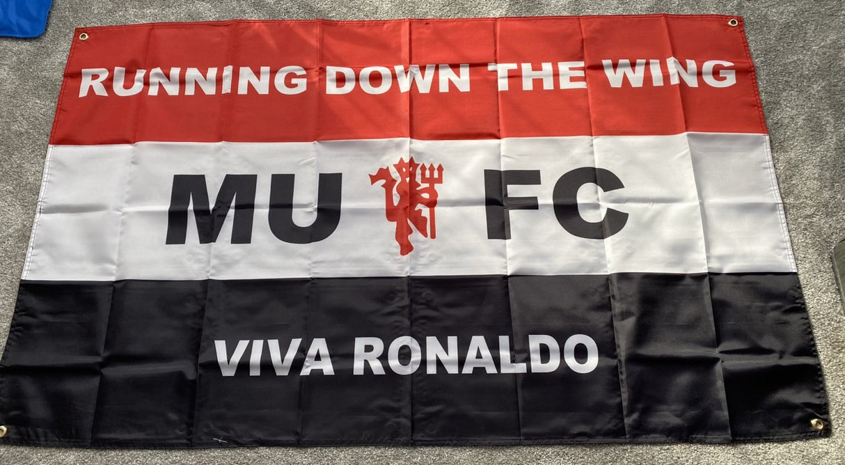 Running down the wing Flag