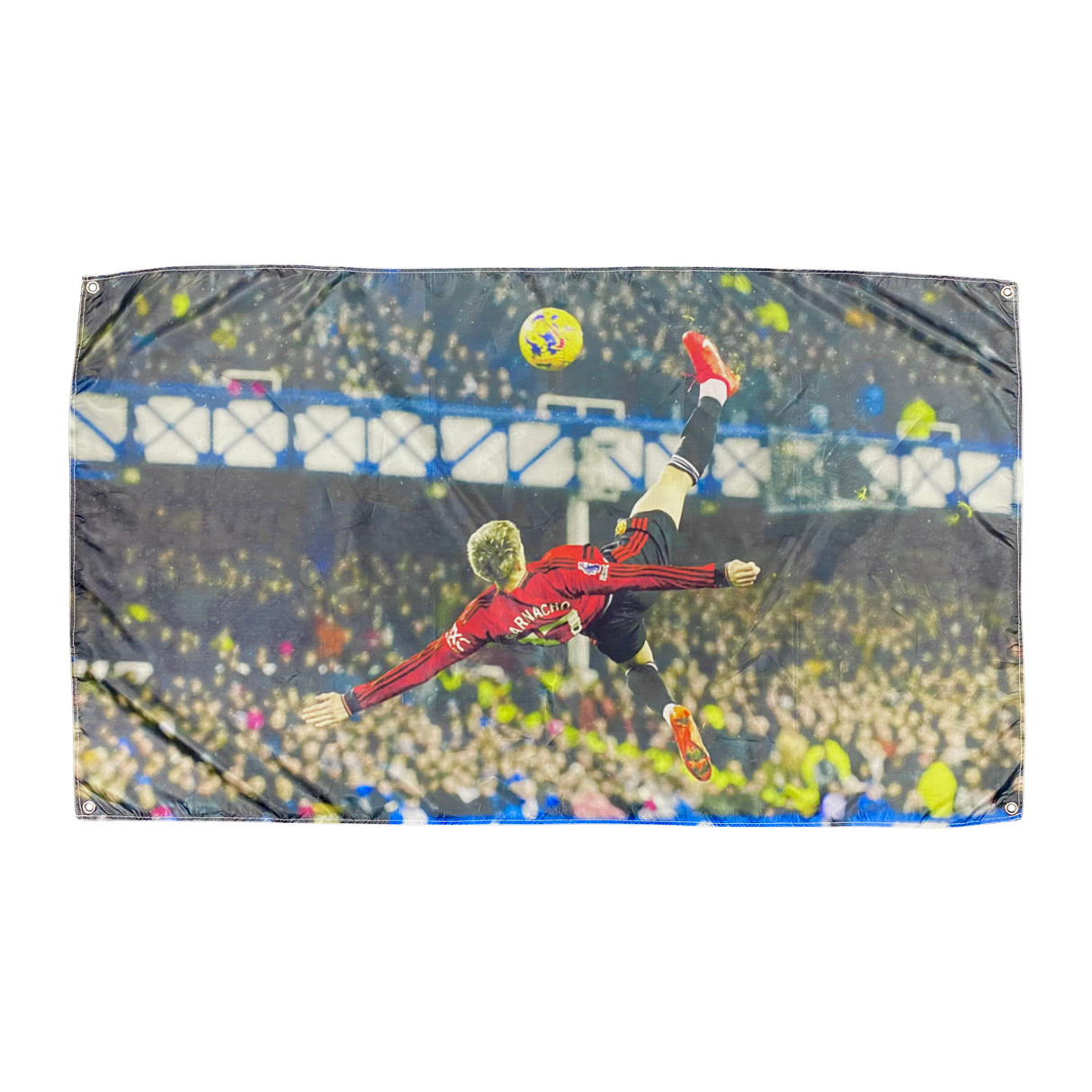 Garnacho Overhead Kick Flag 5ft x 3ft (152 x 90cm)