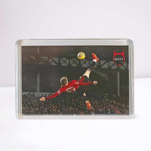 Garnacho Overhead Kick Fridge Magnet