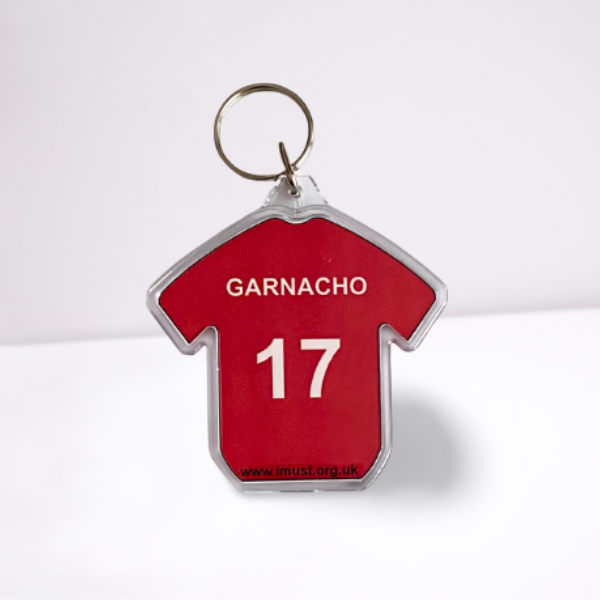 Garnacho Player Keyring