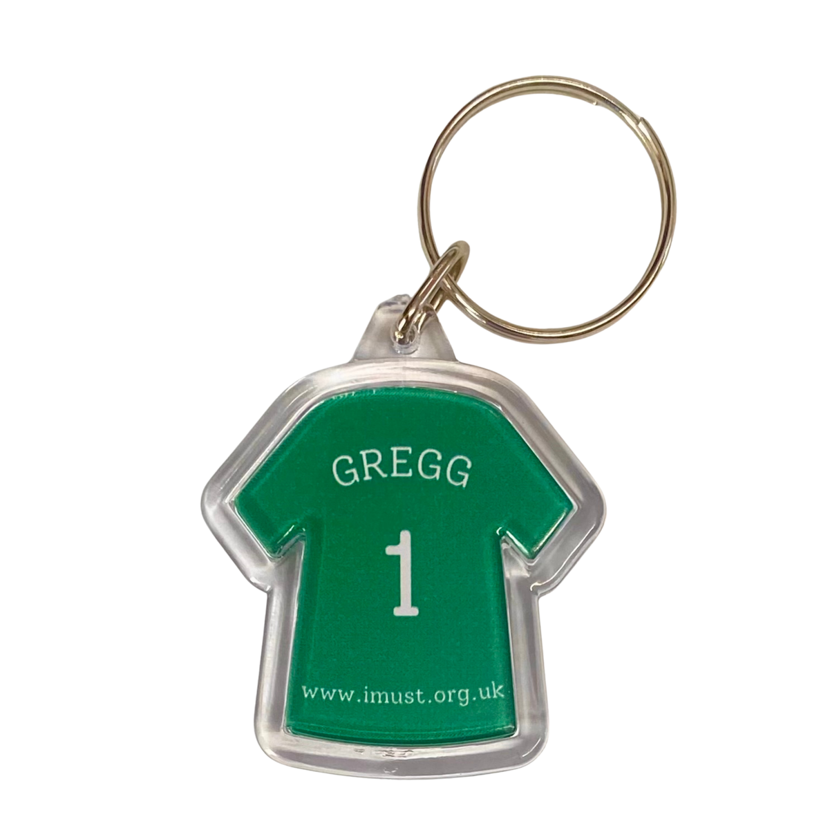 Harry Gregg Shirt Keyring