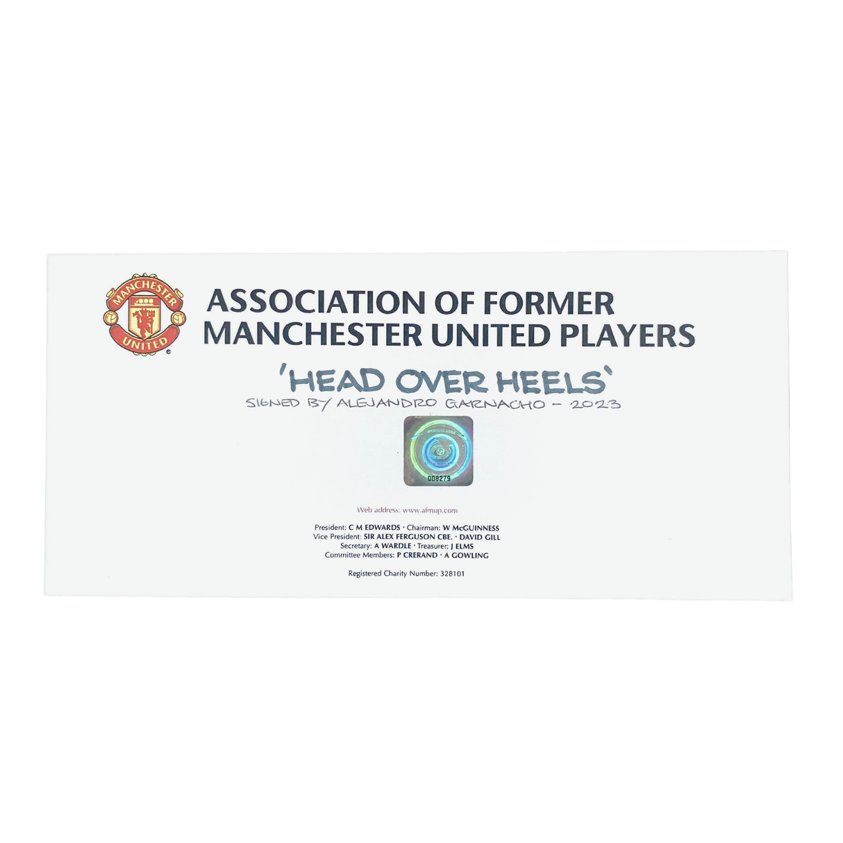 "Head Over Heels" Print Signed by Alejandro Garnacho (L)