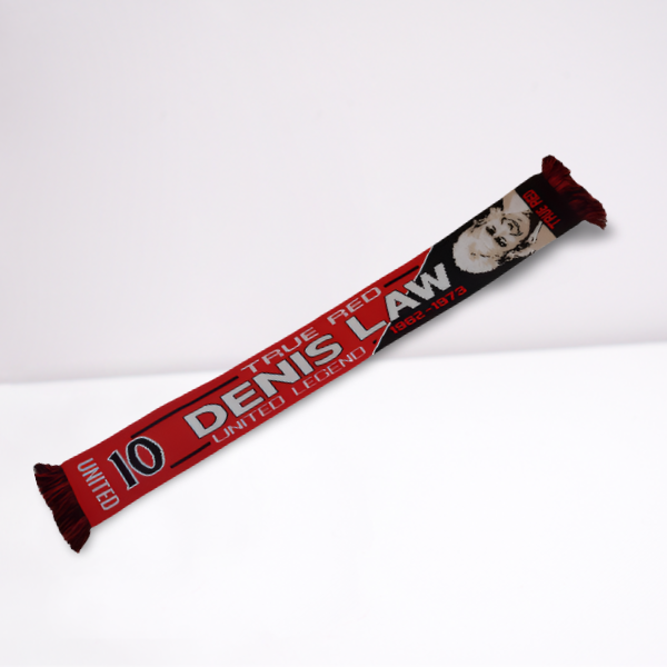 True Red Legends - Denis Law Scarf
