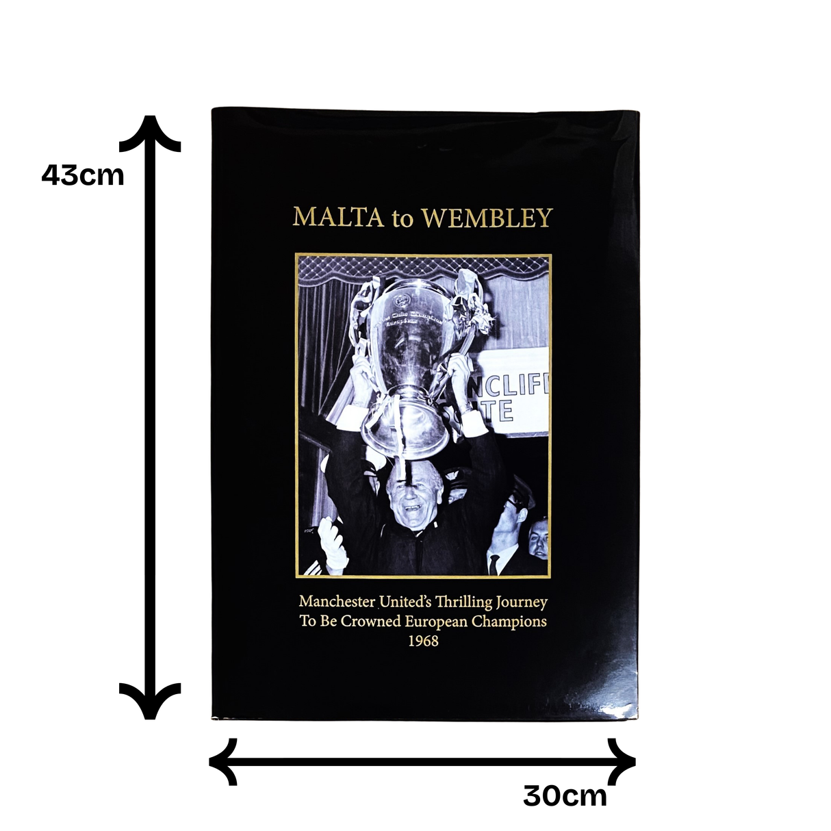 "Malta to Wembley" Huge Collectors' Coffee Table Book Signed By Alex Stepney