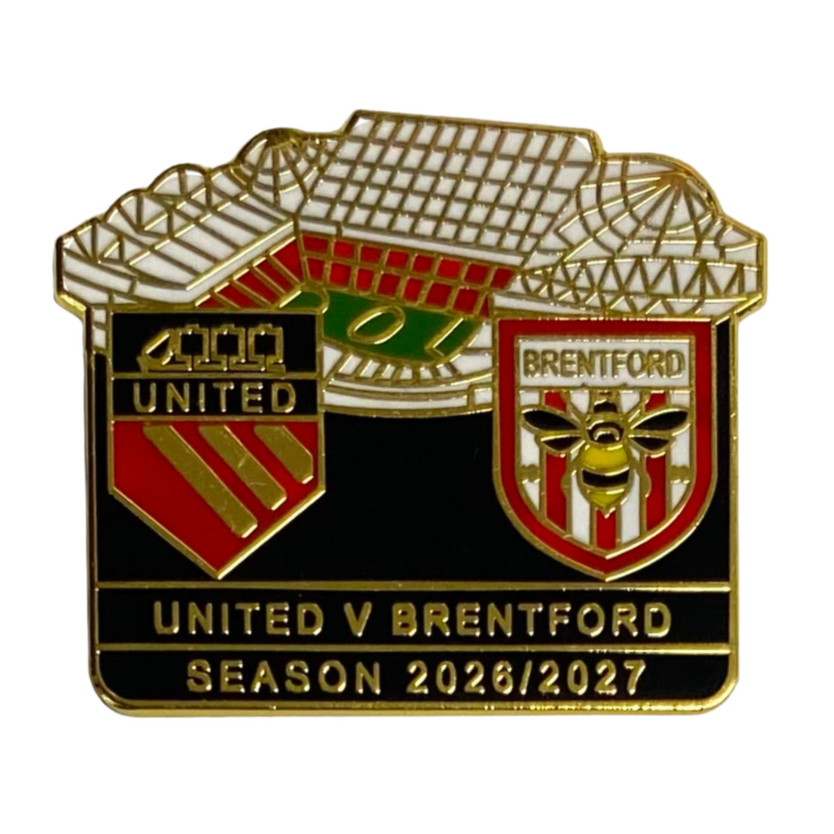 Manchester United v Brentford 2026/2027 Matchday Badge
