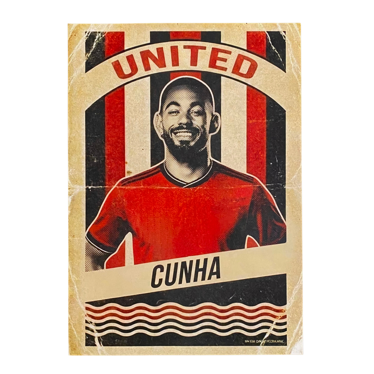 Matheus Cunha Old School Programme Print (A3)