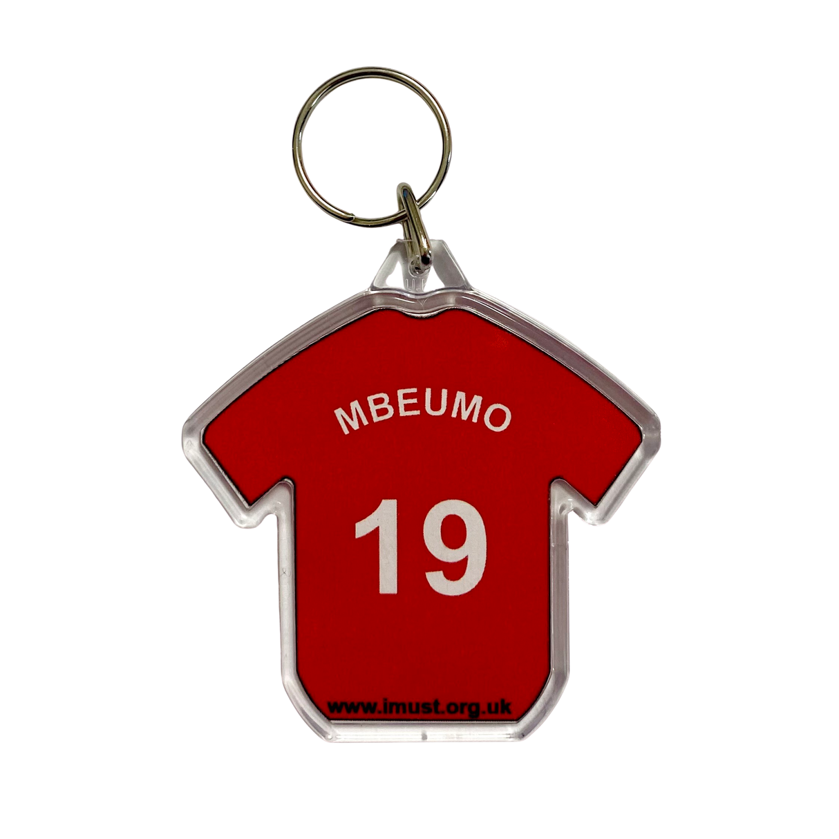 Bryan Mbeumo Player Keyring