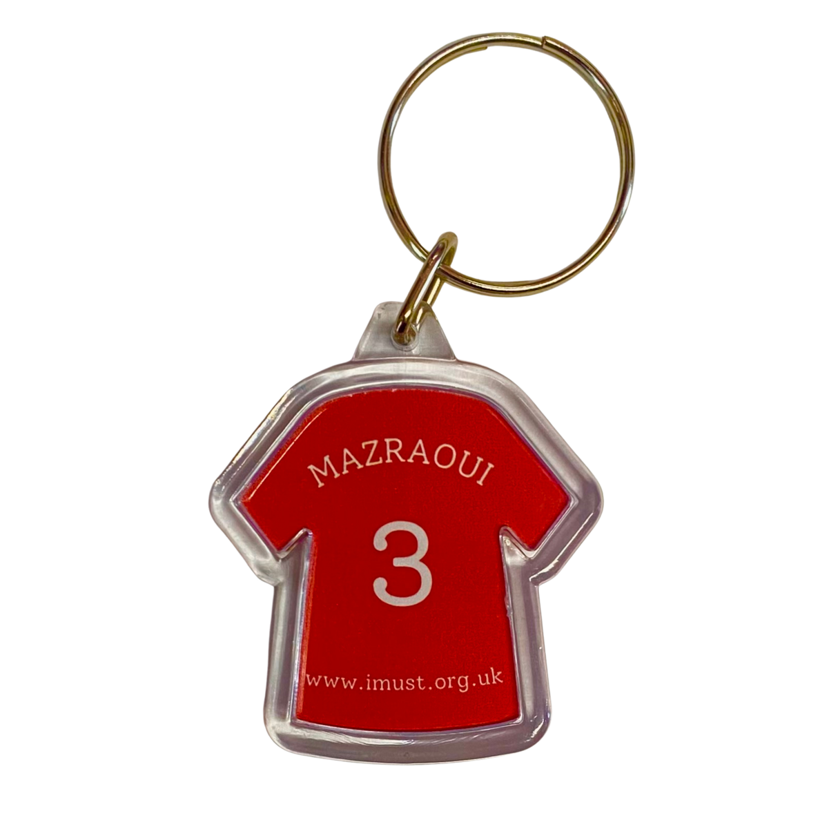 Noussair Mazraoui Shirt Keyring