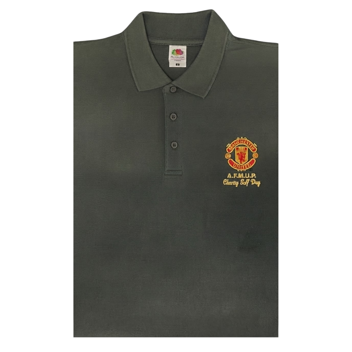 Official Polo Shirts of the Association of Former Manchester United Players - Grey (S)