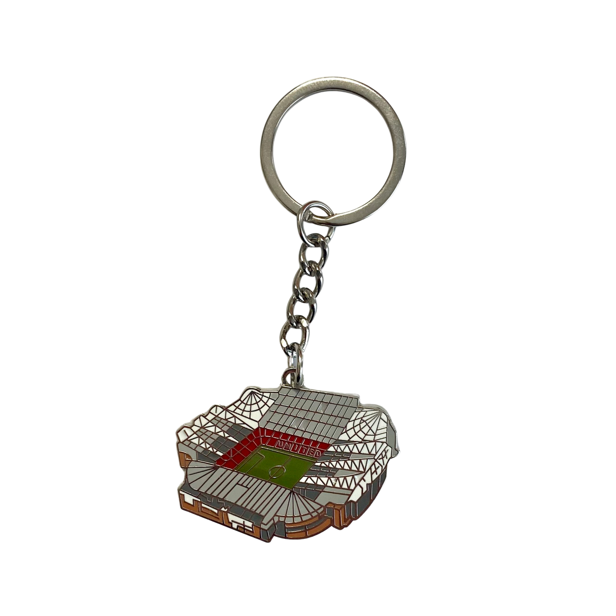 Old Trafford Metal Keyring
