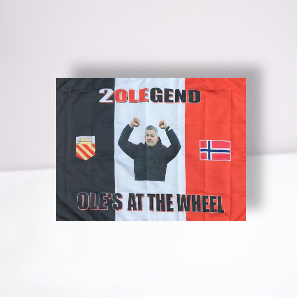 Ole's At The Wheel Flag