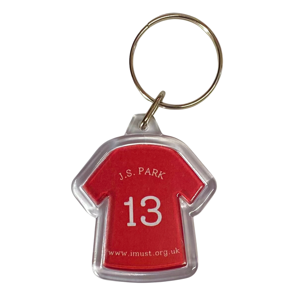Park Ji-sung Shirt Keyring