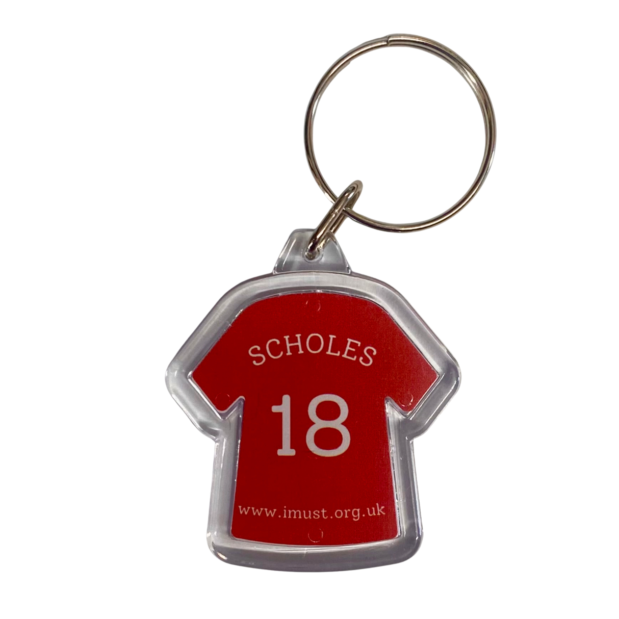 Paul Scholes Shirt Keyring