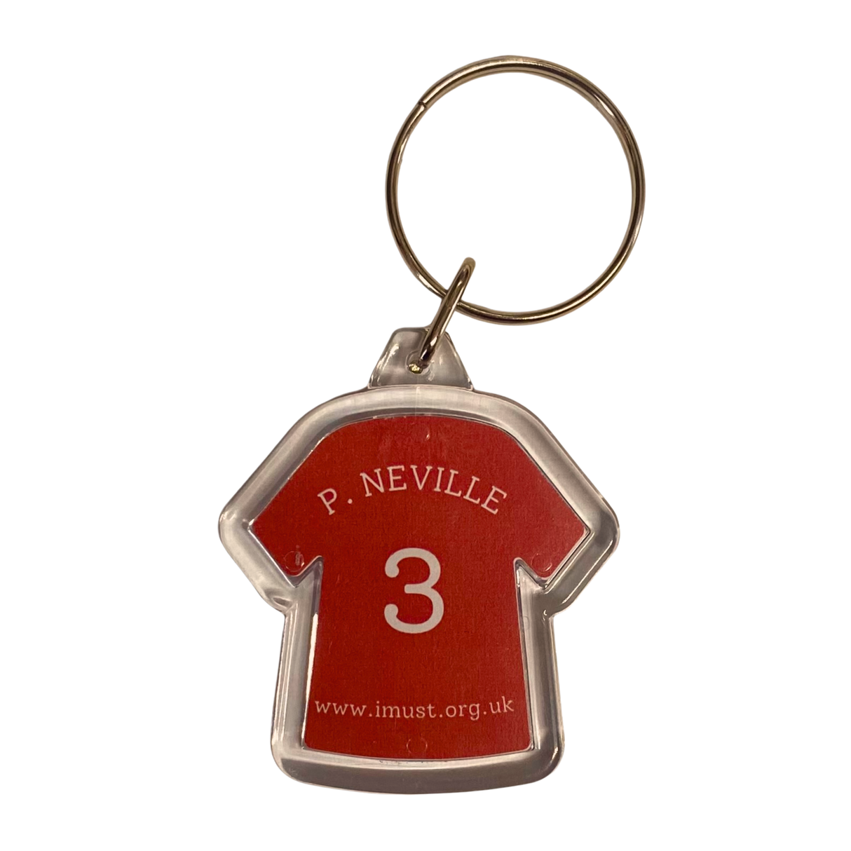 Phil Neville Shirt Keyring